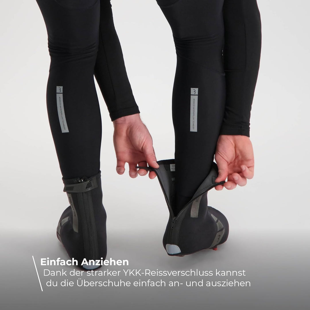 BBB Cycling Fahrrad Herren und Damen Winter Schuhüberzieher Windfest Kälteschutz Überschuhe für Renn