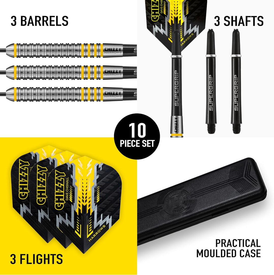 Harrows Chizzy Dartpfeile aus 80% Wolfram 48 mehrfarbig, 48 mehrfarbig