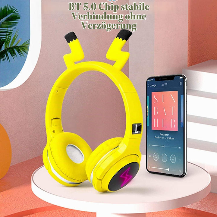 SVYHUOK Bluetooth Kabellos Kopfhörer Kinder für Jungen, Mädchen, Over Ear Kinderkopfhörer mit Gebaut