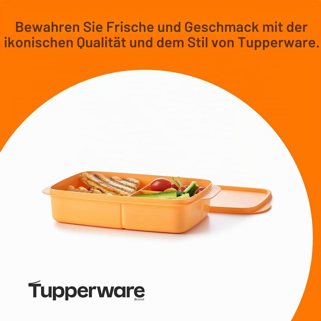 Tupperware Lunch-It Portion & Go Lunchbox für Lebensmittel, spülmaschinenfest, BPA-frei (4 Tassen/1