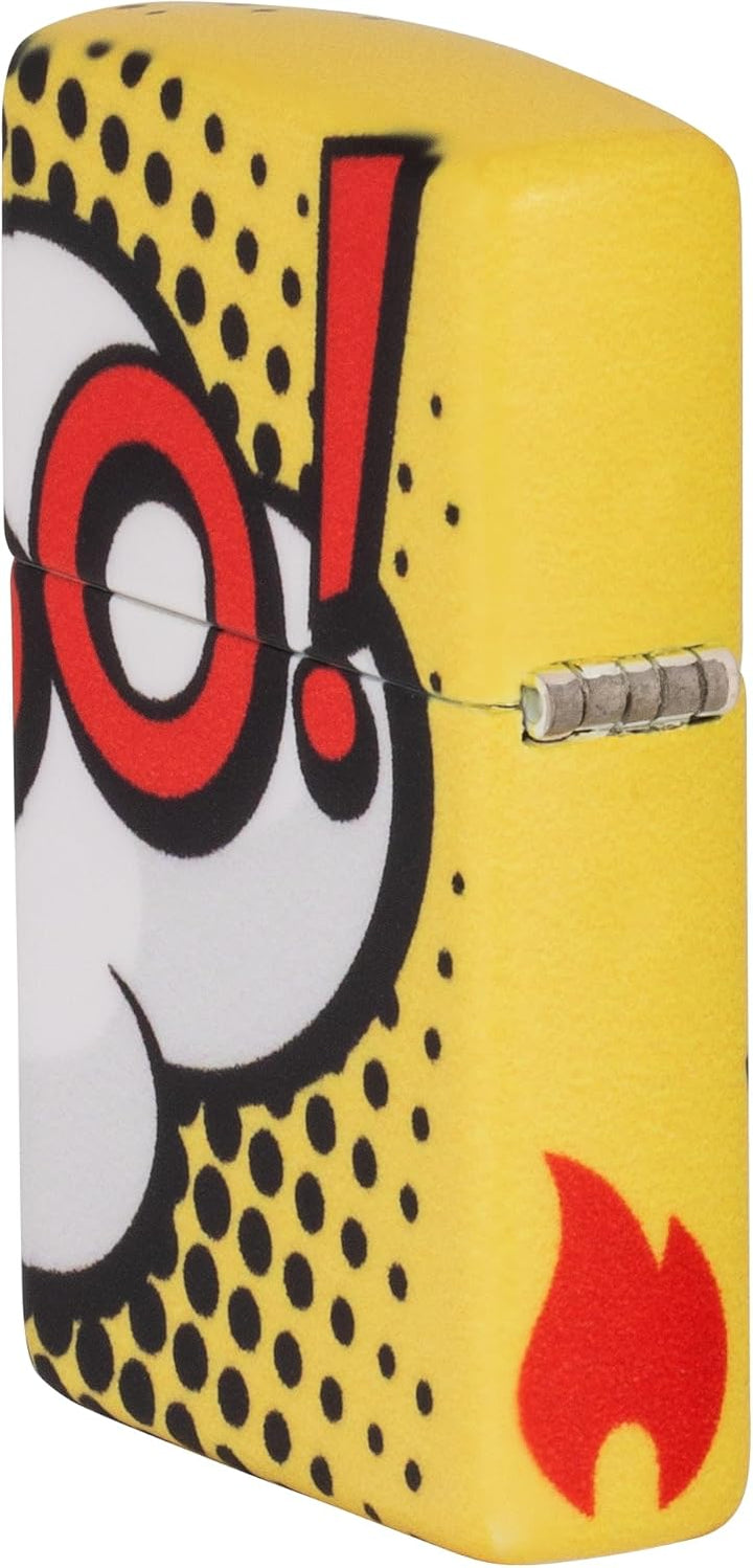 Zippo Sturmfeuerzeug - Comic, 540°, Color Image - Nachfüllbar - Wiederverwendbar - Windfestes Design