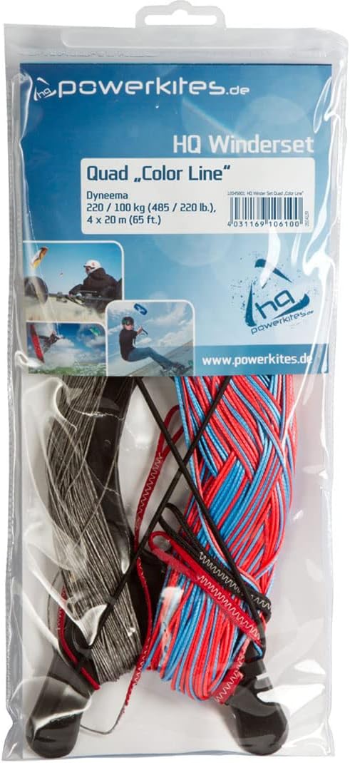 HQ HIGH QUALITY DESIGN HQ4-Kites 118101 - Alpha 1.5 Green, Vierleiner Lenkmatte Handlekite, Fläche: