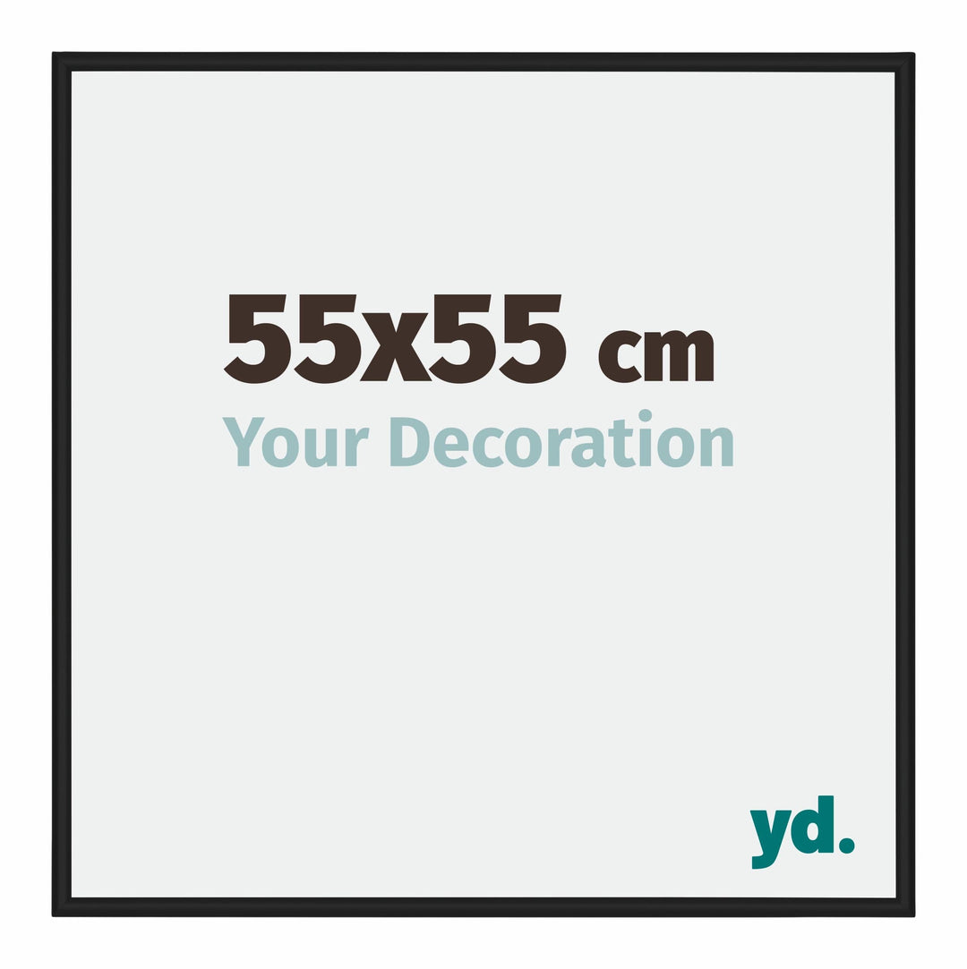 yd. Your Decoration - Bilderrahmen 55x55 cm - Bilderrahmen aus Aluminium mit Acrylglas - Antireflex