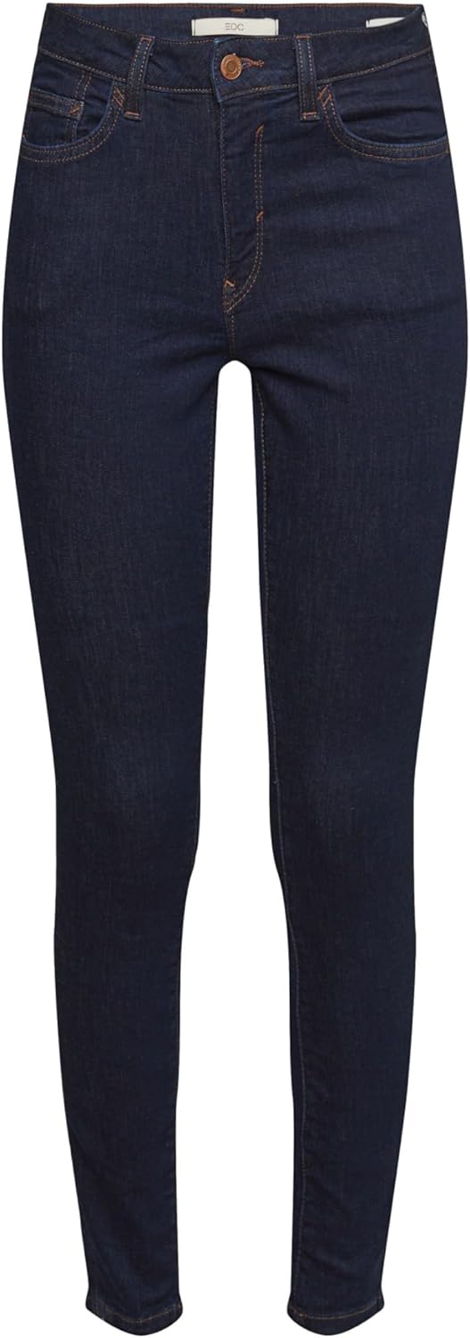 edc by ESPRIT Damen Jeans 26W / 32L 900/Blue Rinse, 26W / 32L 900/Blue Rinse