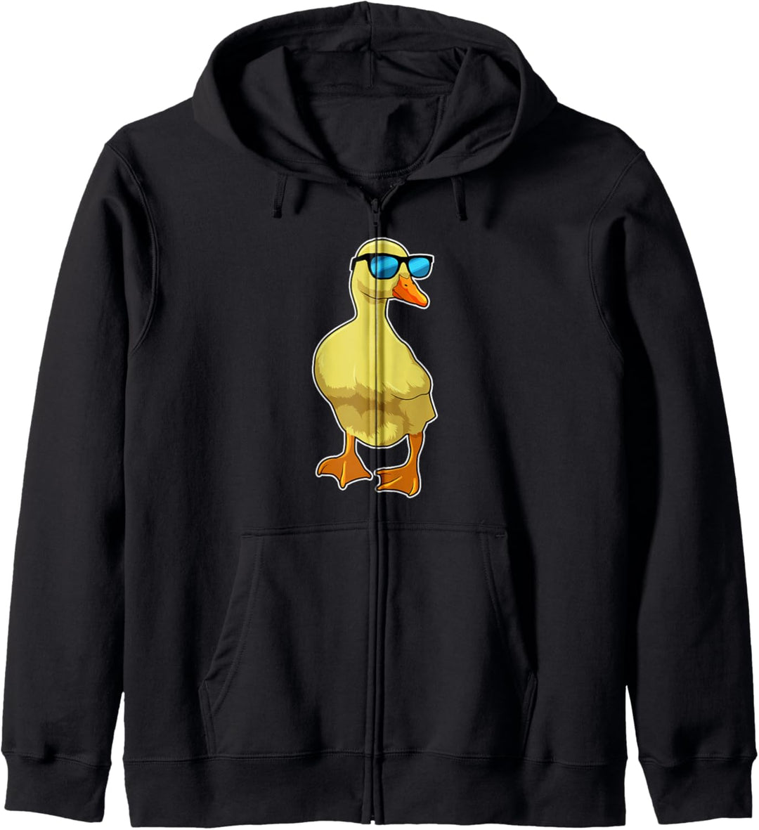 Ente Sonnenbrille Kapuzenjacke