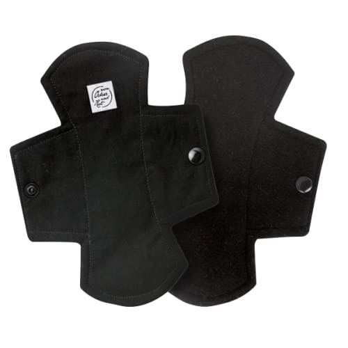 von Ocker und Rot | Stoffbinde mini Die kleine Schwarze | waschbar, wiederverwendbar