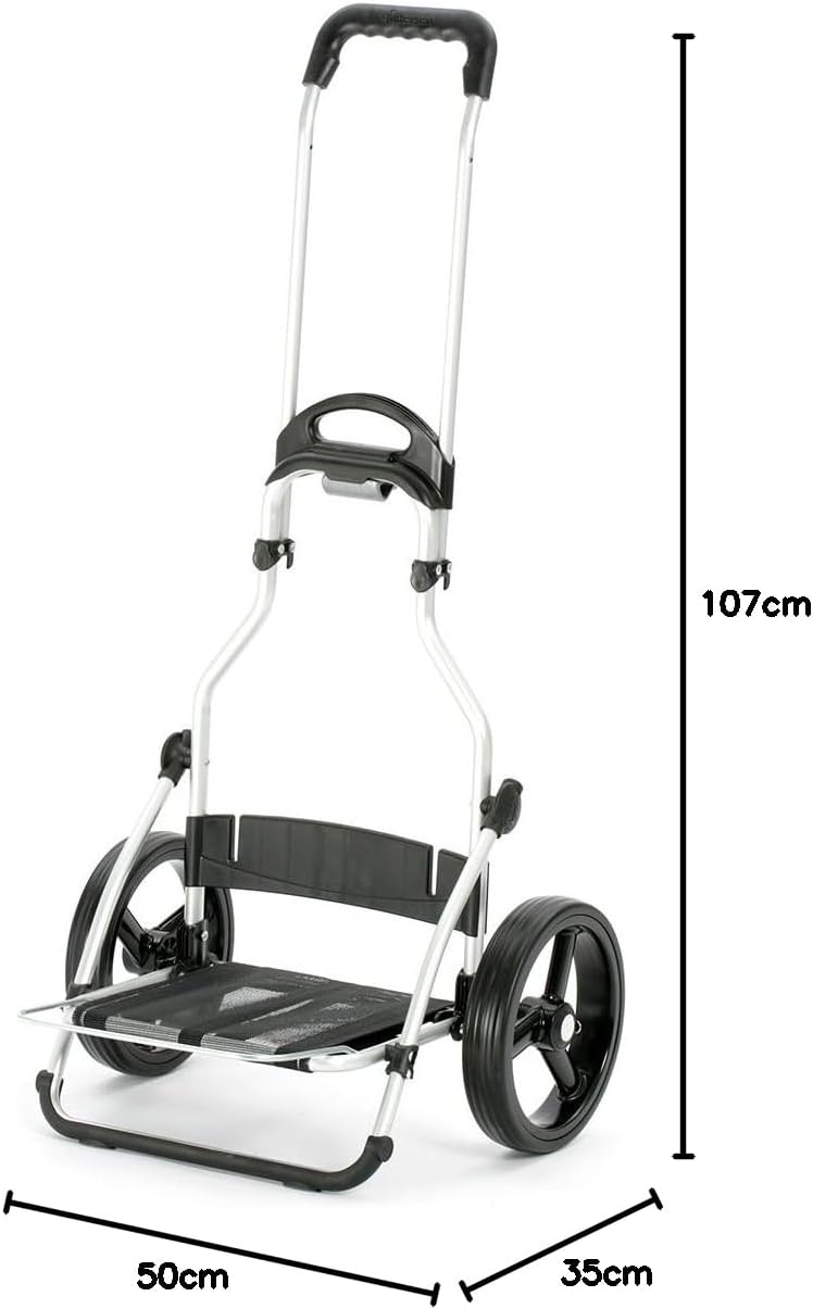 Andersen Shopper Royal mit 3-Speichenrad Alu klappbar mit 3-Speichen Rad Ø 25 cm und 41 Liter Tasche
