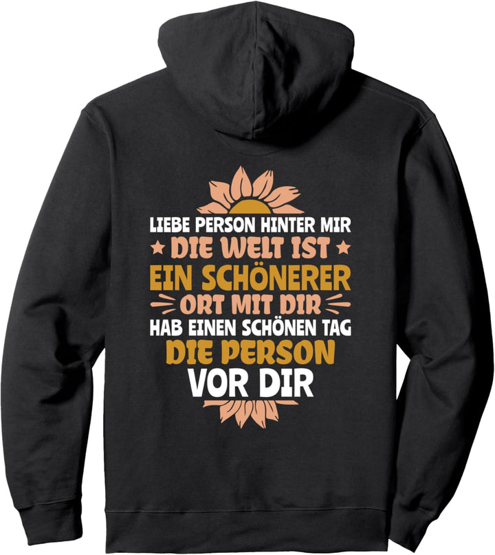 An Die Person Hinter Mir Liebe Person Hinter Mir Pullover Hoodie