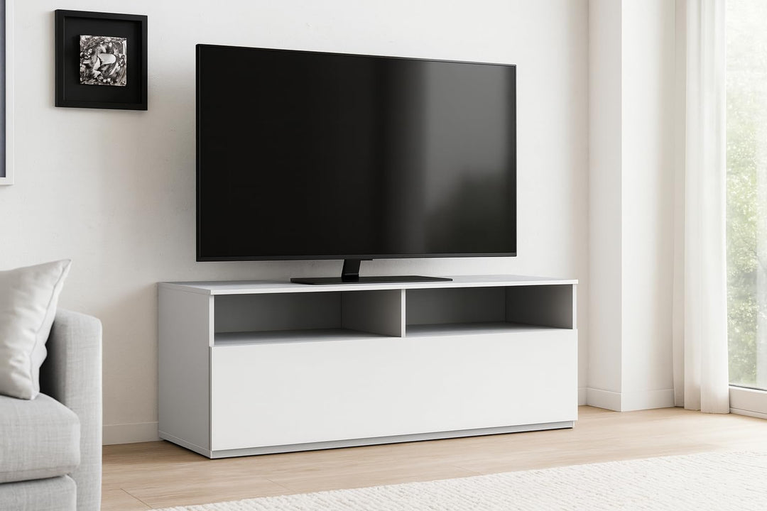 RO&CO Sonorous TV-Schrank TRD-120 BCO (120 cm breit), Weiss