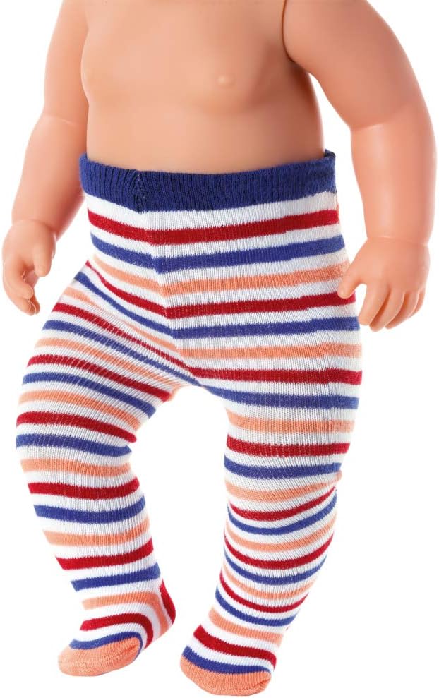 BABY born Strumpfhose 2 x 43cm, gelb / gestreift, Gelb / Gestreift