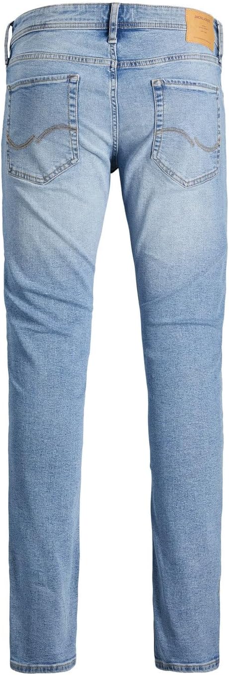 JACK &amp; JONES Male Slim Fit Jeans JJIGLENN JJICON JJ 257 50SPS NOOS Slim Fit Jeans 32W / 32L Blue Den