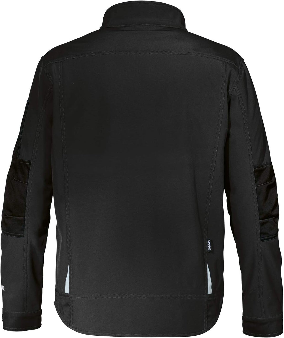 Uvex Tune-up Softshell-Arbeitsjacke für Herren - atmungsaktiv & wasserabweisend S Schwarz, S Schwarz