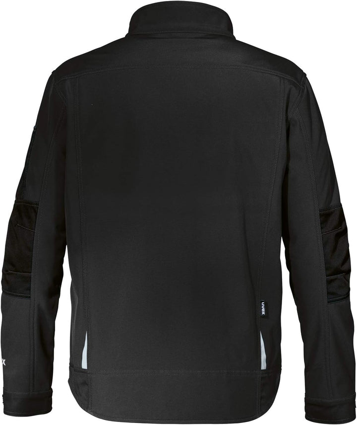 Uvex Tune-up Softshell-Arbeitsjacke für Herren - atmungsaktiv & wasserabweisend S Schwarz, S Schwarz