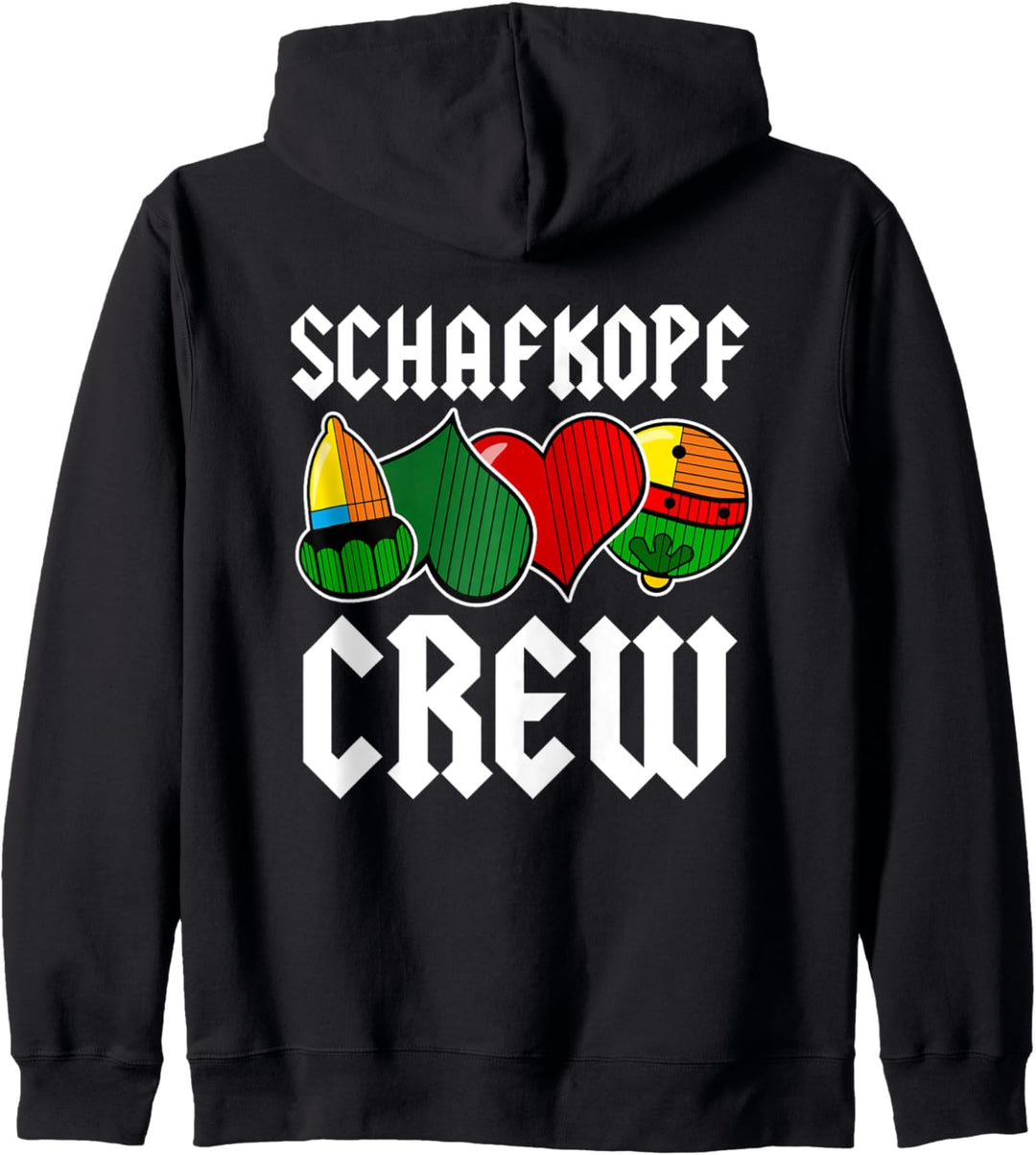 Schafkopf Crew l schafkopfen Schafkopfturnier Schafkopfer Kapuzenjacke