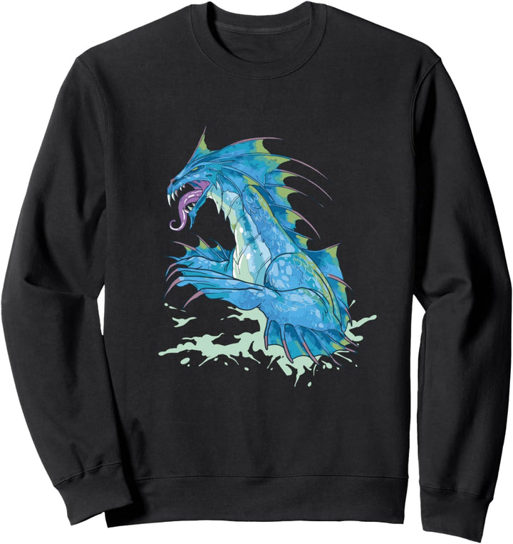 Sea Monster CRYPTID Kryptozoologie Mythical Creature Men Sweatshirt