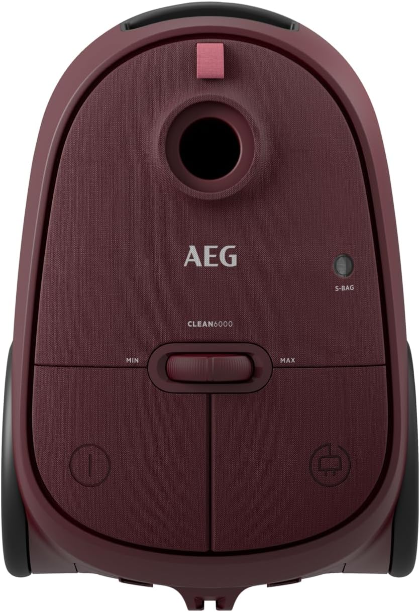 AEG CLEAN 6000 Staubsauger mit Beutel AB61CDRTD Rot