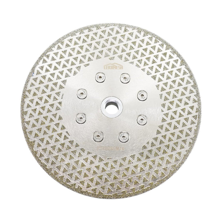 Diamant Fliesen Sägeblatt 180MM LEKOMESH - Doppelseitig Diamant-Trennscheibe für Granit,Marmor,Porze