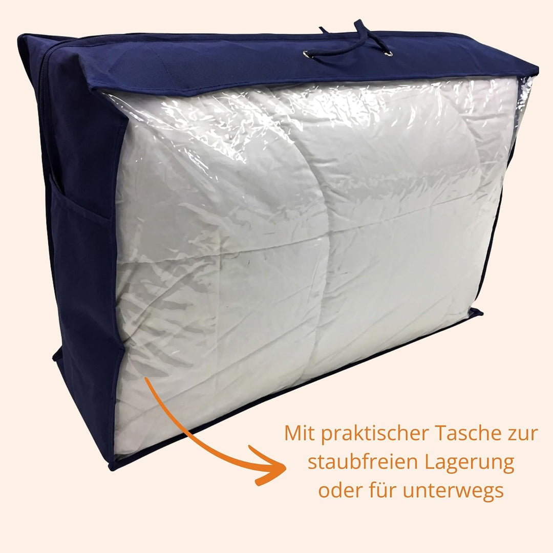 sleepling 196350 Nature 100% Kamelhaardecke, Steppdecke, Mono medium Bettdecke Ganzjahresdecke, Ökot