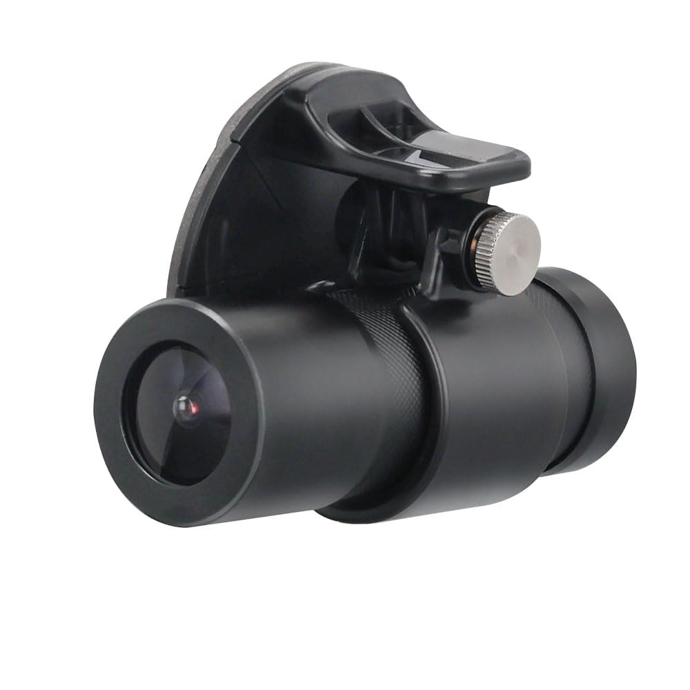 VSYSTO Fahrrad Motorrad Helm Kamera, Auto Power On/Off, WiFi HD 1080P 150 ° Weitwinkel Sternlicht Na