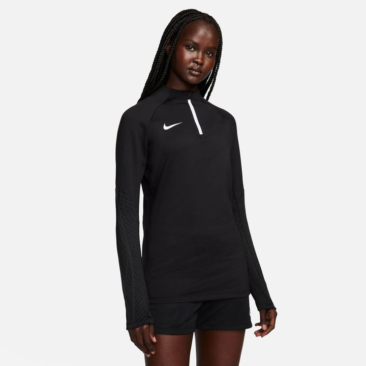 Nike Damen W Nk Df Strk23 Dril Top Jacket XS Black/Black/Anthracite/White, XS Black/Black/Anthracite