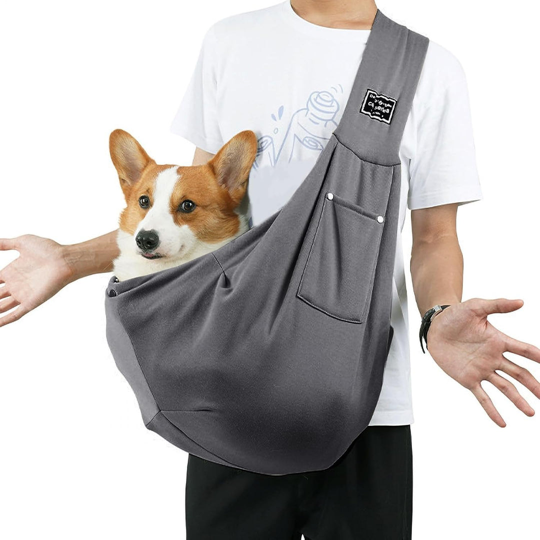 Kleine Hundetasche, Welpentragetasche, Haustier-Tragetasche, Schultertrage, Hände, Hundetragetasche,