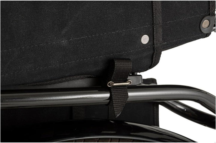 FastRider Canvas 93 Doppelte Fahrradtasche für Gepäckträger, 41L Seitentasche Fahrrad, 100% Kanevas