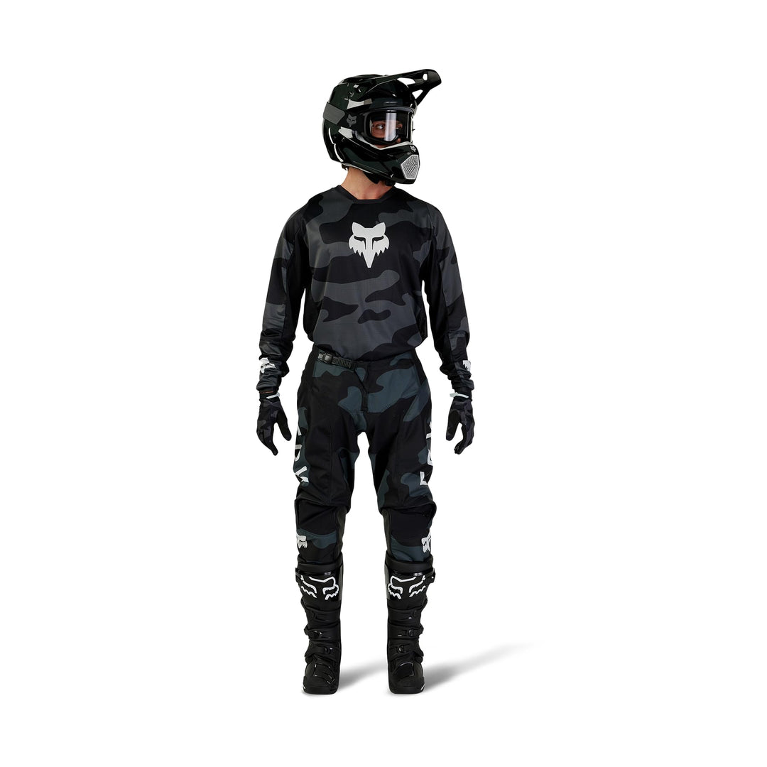Fox Racing Men's 180 Bnkr Motocross Jersey Schwarz M, Schwarz M