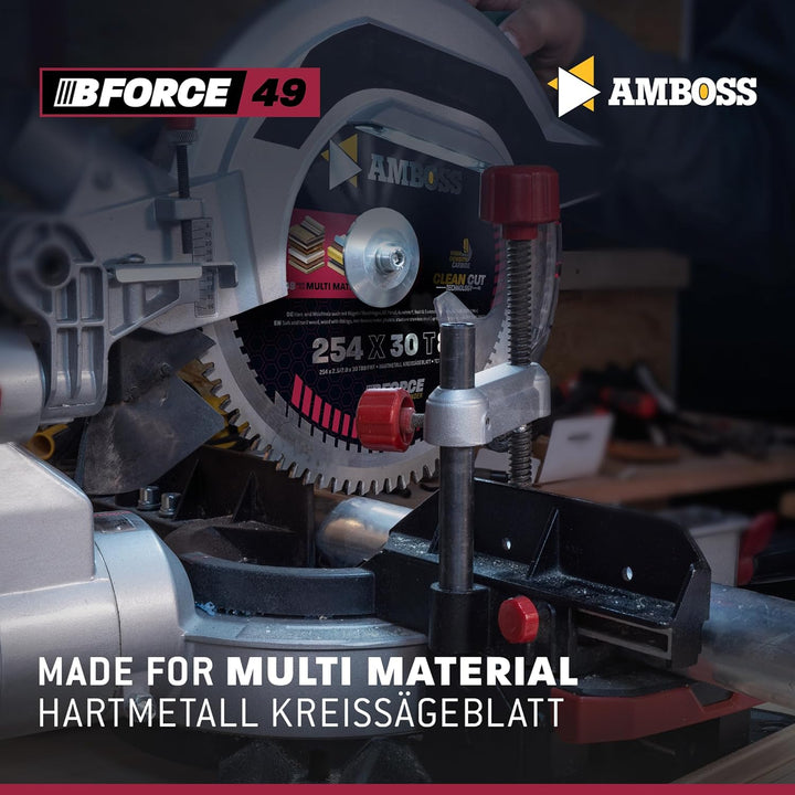 Kreissägeblatt 305x30 Z100 FWF | Amboss Werkzeuge | ideal für Multi - Feinschnitt | Kompatibel mit/E
