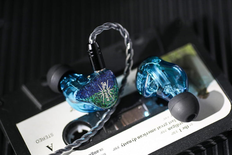 LINSOUL Kiwi Ears Forteza In Ear Monitor, 1BA + 2DD HiFi-Kopfhörer mit Kabel, Gaming-Kopfhörer, Hybr