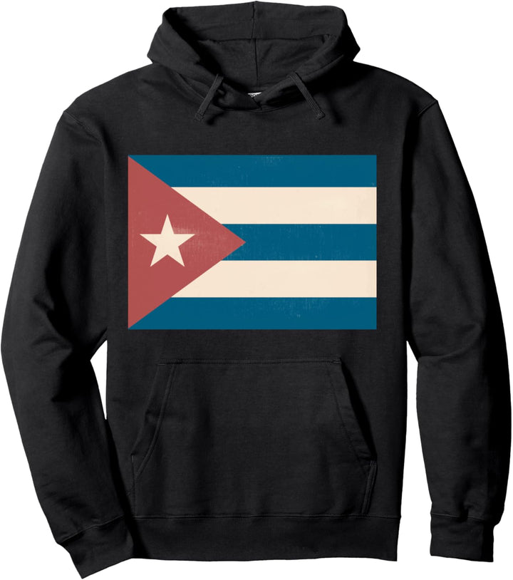 Cuban Flag of Cuba Pullover Hoodie