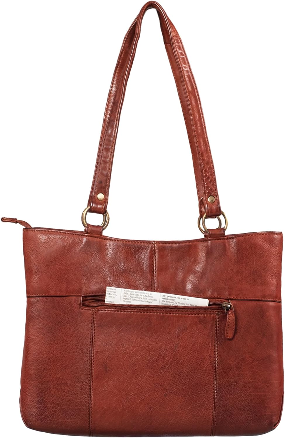 STILORD 'Delilah' Leder Shopper Damen Handtasche Umhängetasche Hobo Bag Retro Schultertasche Lederta