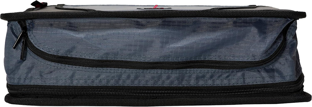 case-it Mighty Zip Tab 3 Zoll Reissverschluss Binder, (d-146-neopnk) schwarz, schwarz