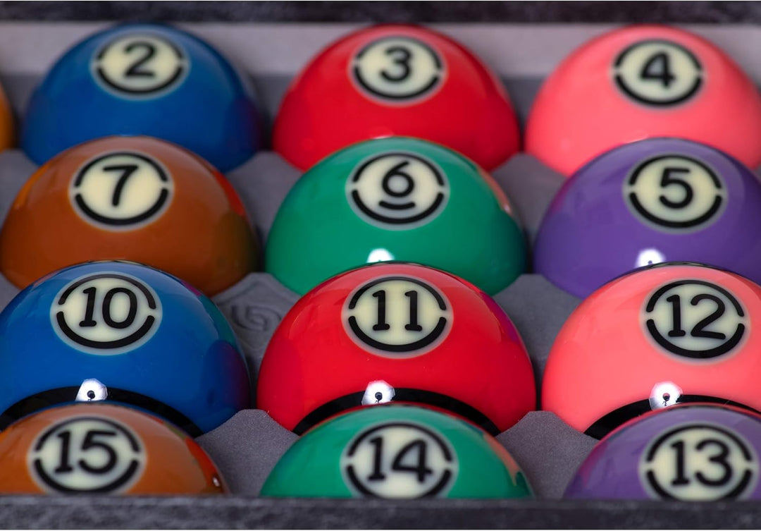 Aramith Turnier Schwarz TV Billard Pool Ball Set 2 1/4"…
