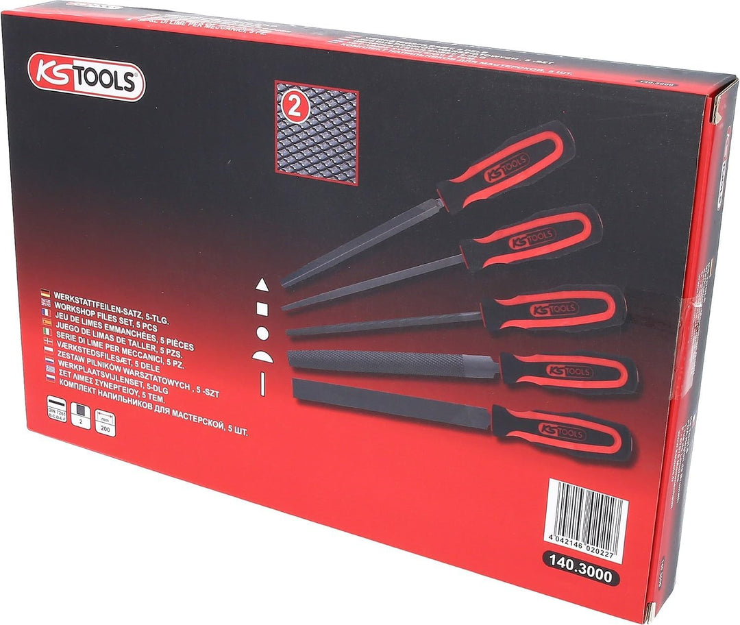 KS Tools 140.3000 Werkstattfeilen-Satz, 5-tlg.