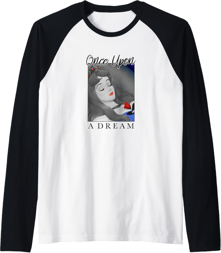 Disney Sleeping Beauty Aurora Once Upon A Dream Color Pop Raglan