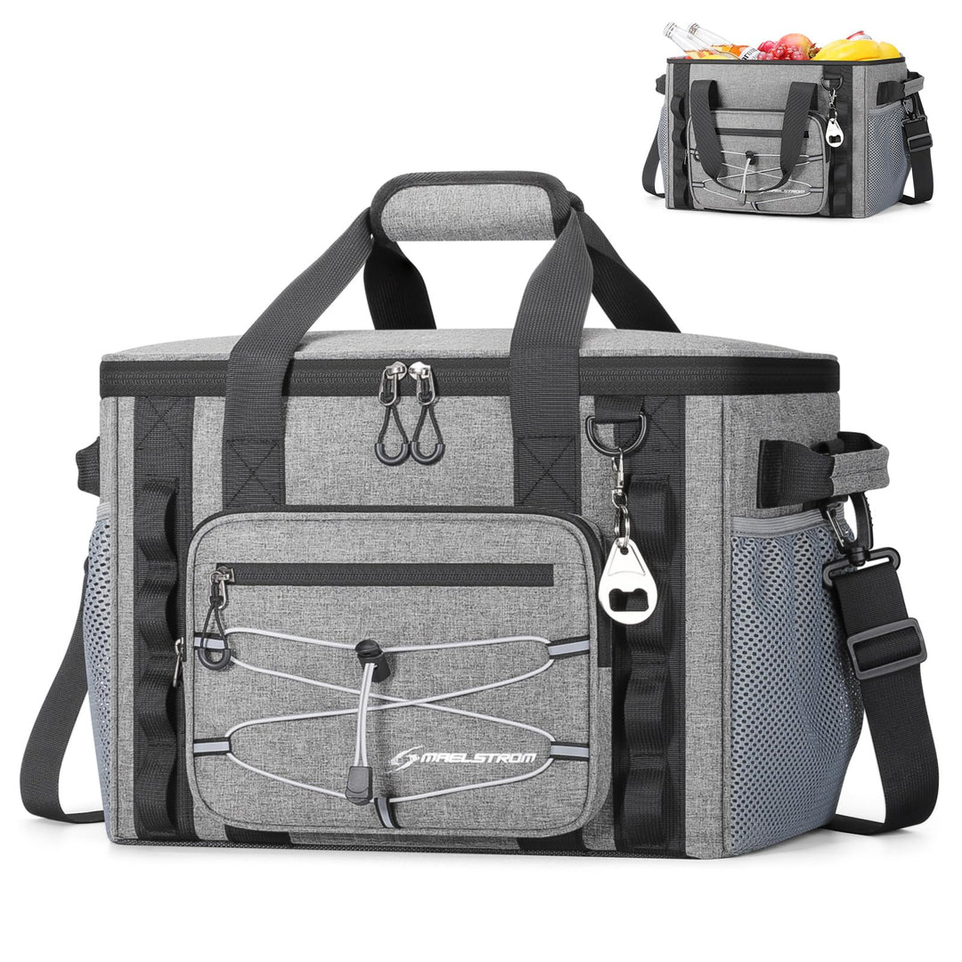 Maelstrom Kühltasche Gross 22/27 Litern, Faltbare Isoliertasche Auslaufsicher, Soft Thermotasche Küh