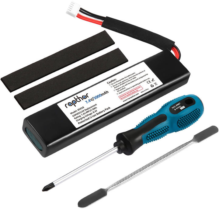 Rapthor 5000mAh Ersatzakku für JBL Xtreme Bluetooth-Lautsprecher passend für JBL GSP0931134 Hochkapa