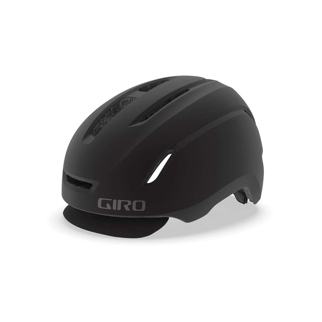 Giro Unisex – Erwachsene Caden Led Fahrradhelm Urban S | 51-55cm matte black, S | 51-55cm matte blac