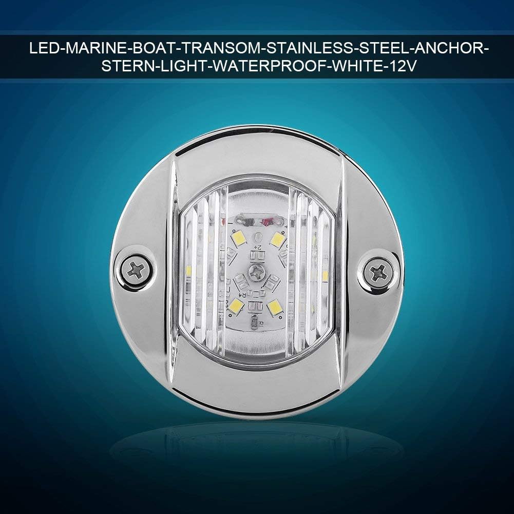 Keenso Marine Hecklicht, 12V Wasserdicht Boot Licht LED Navigationslicht Hecklicht Ankerlicht für Bo