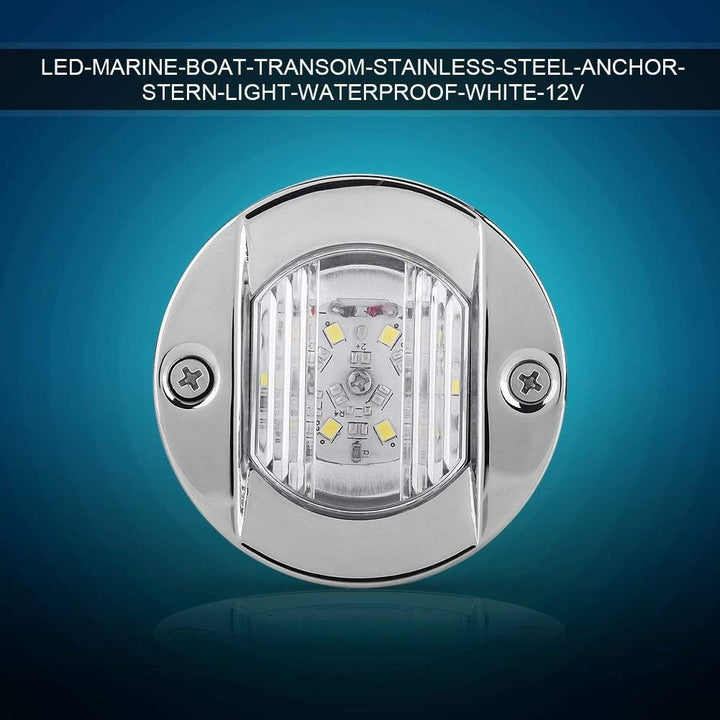 Keenso Marine Hecklicht, 12V Wasserdicht Boot Licht LED Navigationslicht Hecklicht Ankerlicht für Bo