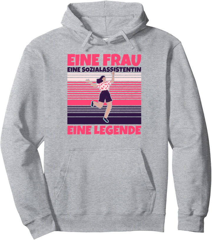 Sozialassistentin lustig - Eine Frau, eine Sozialassistentin Pullover Hoodie