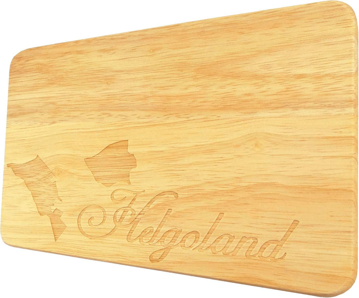 Brotbrettchen Helgoland Nordsee Insel Düne Gravur Holz