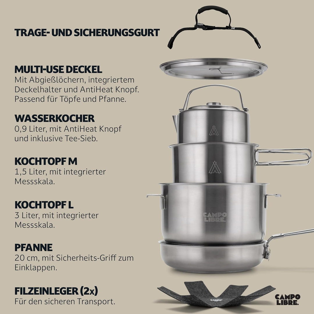 Campo Libre ENZO 6-Teilig, 6-Teilig