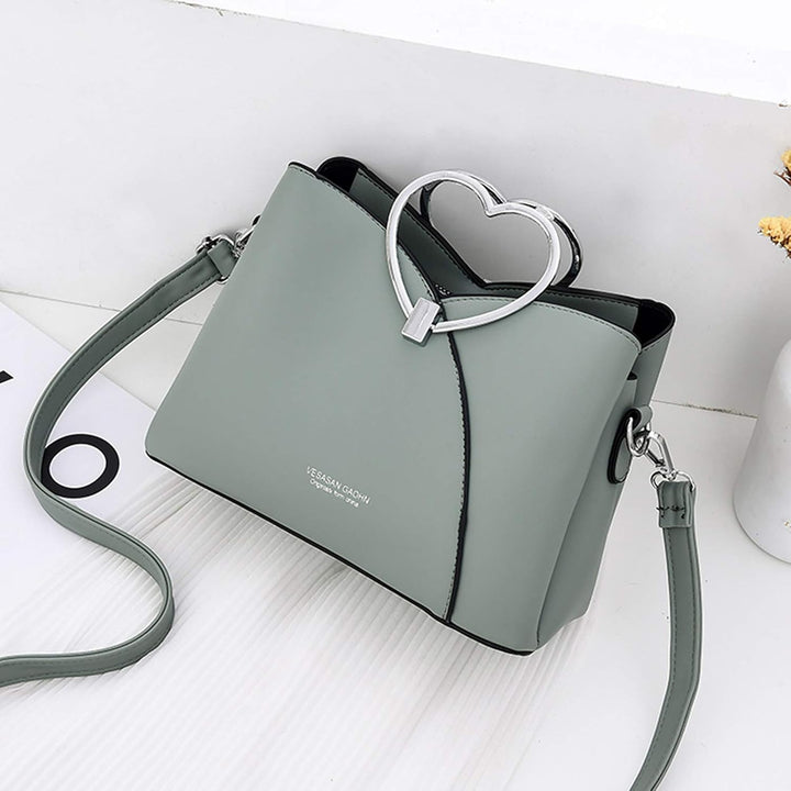 NICOLE &amp; DORIS Fashion Handtasche für Damen Umhängetasche wasserdichte Schultertaschen PU-Leder Henk