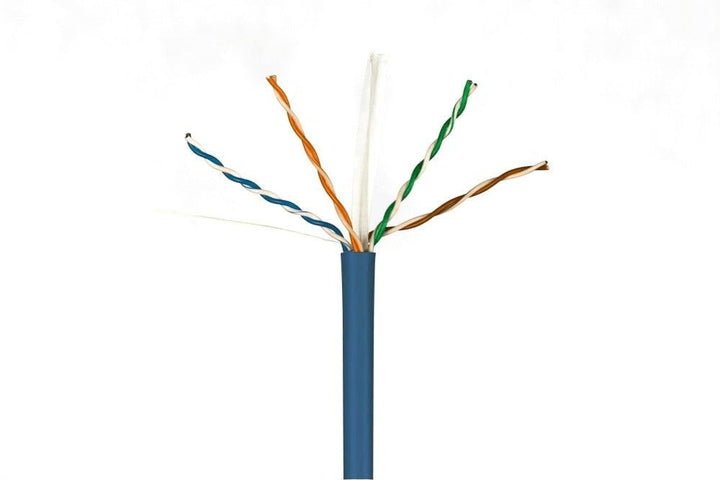 CAT5E UTP 100m Starrleiter - LSZH (Dca), POE, Ethernet, LAN, Patchkabel, Datenkabel, RJ45 - für Serv
