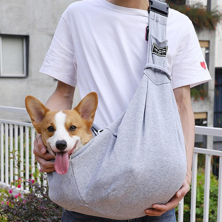 Tragetuch Hund Pet Messenger Bag Supplies Verstellbarer Schultergurt Puppy Sling Tragetaschen Tragba