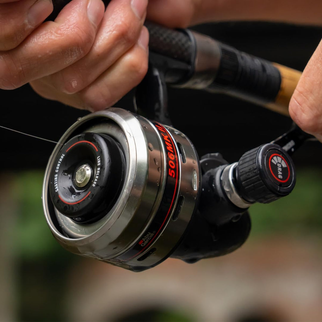 Abu Garcia MKII 506 angelrollen, Schwarz/Silber