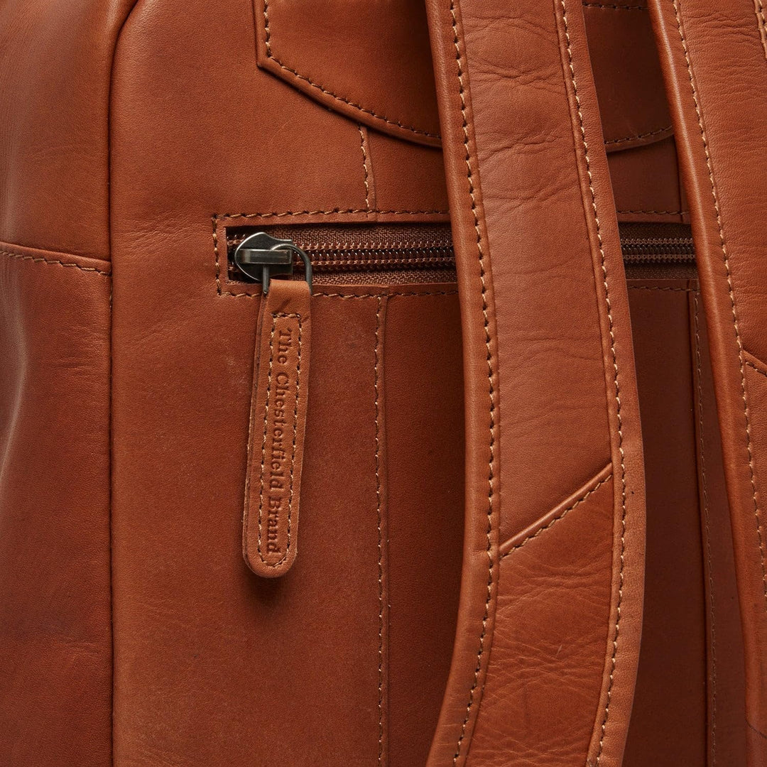 The Chesterfield Brand Wax Pull Up Bellary City Rucksack Leder 30 cm Cognac, Cognac