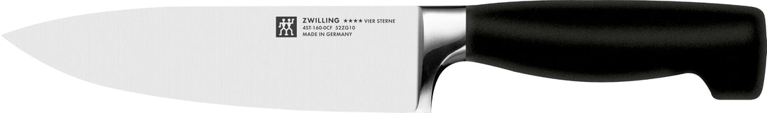 Zwilling 31071-161-0 Vier Sterne Kochmesser, Rostfreier Spezialstahl, Sonderschmelze, Kunststoff, 16