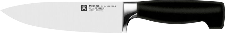 Zwilling 31071-161-0 Vier Sterne Kochmesser, Rostfreier Spezialstahl, Sonderschmelze, Kunststoff, 16